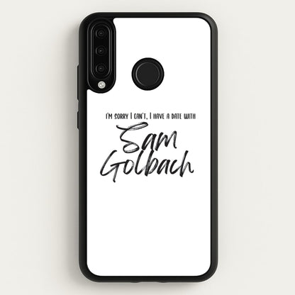 Date With Sam - S & C  - Sam And Colby Phone Case for Huawei P30 Lite