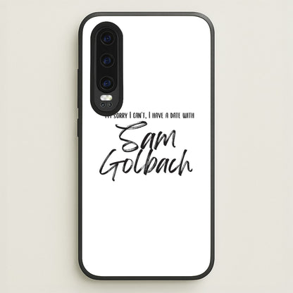 Date With Sam - S & C  - Sam And Colby Phone Case for Huawei P30