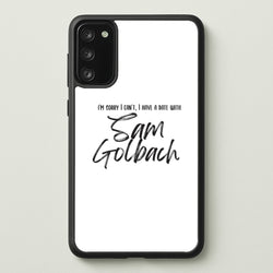 Date With Sam - S & C  - Sam And Colby Phone Case for Galaxy A41