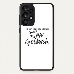 Date With Sam - S & C  - Sam And Colby Phone Case for Galaxy A53