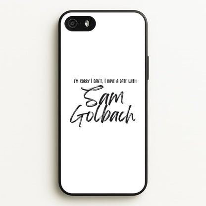 Date With Sam - S & C  - Sam And Colby Phone Case for iPhone 5 / 5s / SE 2016