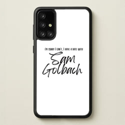 Date With Sam - S & C  - Sam And Colby Phone Case for Galaxy A71