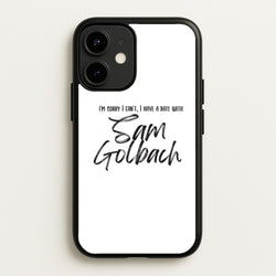 Date With Sam - S & C  - Sam And Colby Phone Case for iPhone 12 / 12 Pro