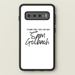 Date With Sam - S & C  - Sam And Colby Phone Case for Galaxy S10
