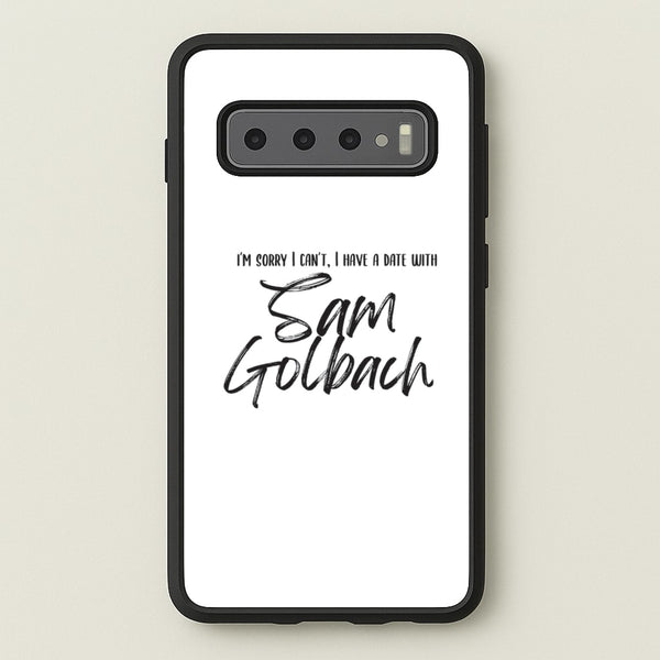 Date With Sam - S & C  - Sam And Colby Phone Case for Galaxy S10