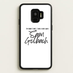Date With Sam - S & C  - Sam And Colby Phone Case for Galaxy S9