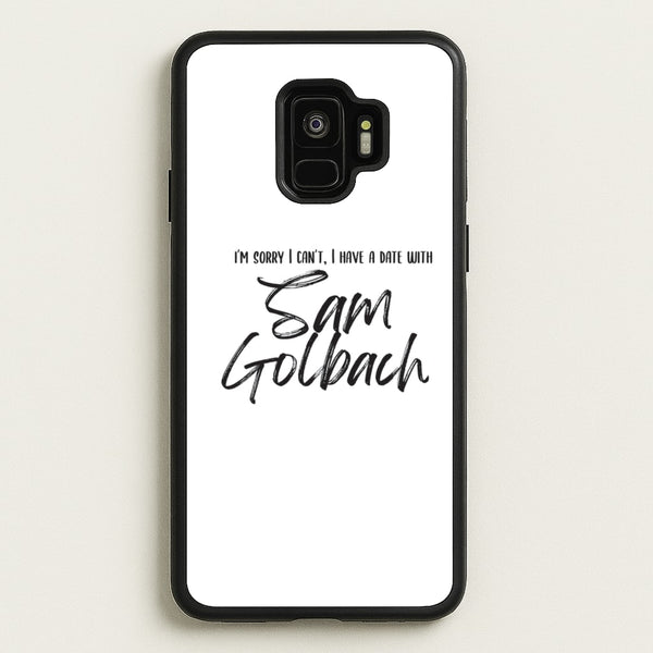 Date With Sam - S & C  - Sam And Colby Phone Case for Galaxy S9