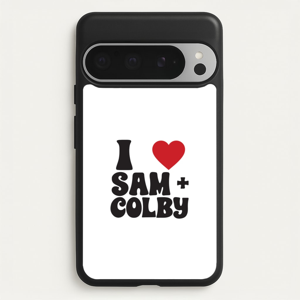 I Love S & C  - Sam And Colby Phone Case for Google Pixel 9 Pro XL