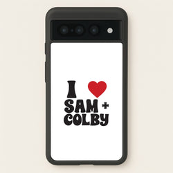 I Love S & C  - Sam And Colby Phone Case for Google Pixel 7 Pro