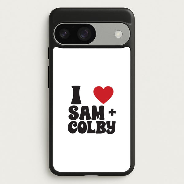 I Love S & C  - Sam And Colby Phone Case for Google Pixel 9 / 9 Pro