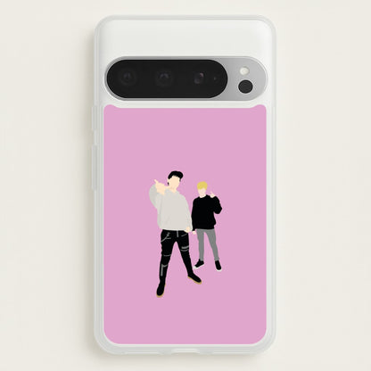 Standing - S & C  - Sam And Colby Phone Case for Google Pixel 9 Pro XL