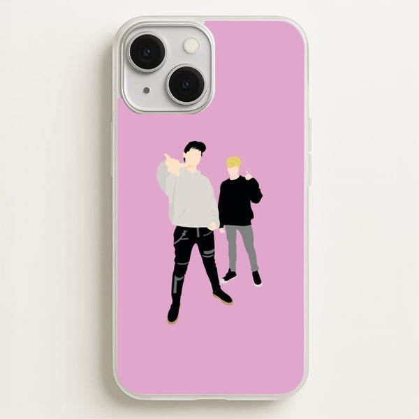 Standing - S & C  - Sam And Colby Phone Case for iPhone 13