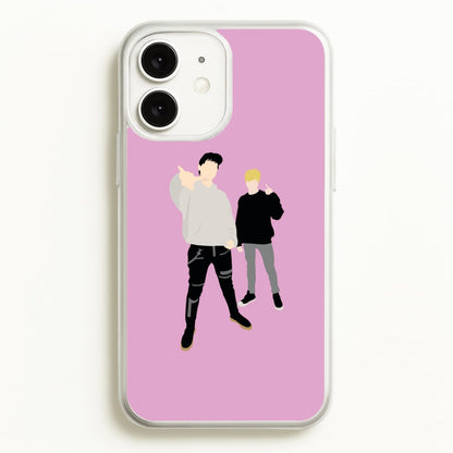 Standing - S & C  - Sam And Colby Phone Case for iPhone 11