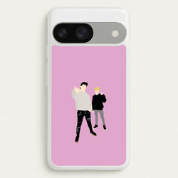 Standing - S & C  - Sam And Colby Phone Case for Google Pixel 9 / 9 Pro