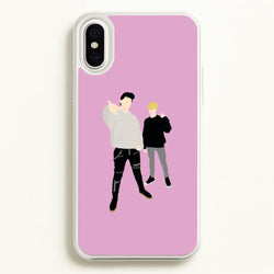 Standing - S & C  - Sam And Colby Phone Case for iPhone XS Max