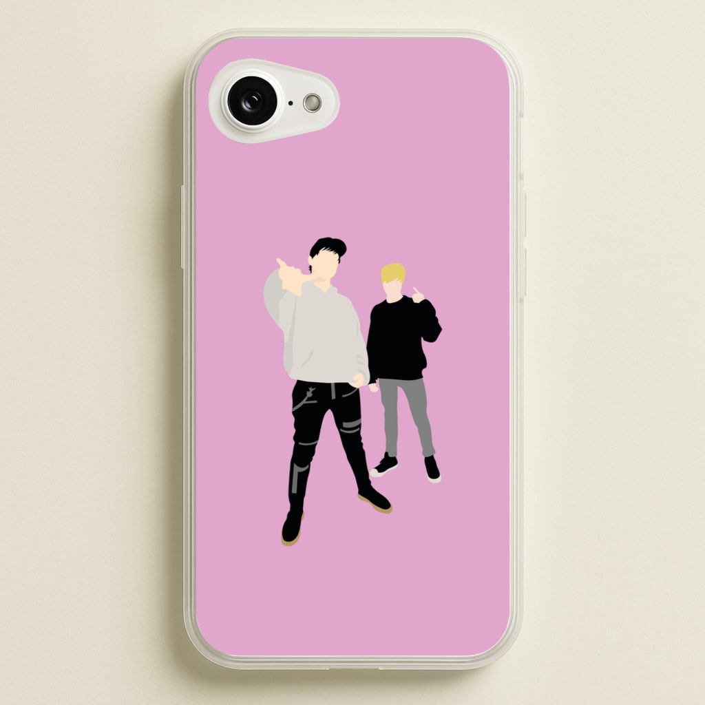 Standing - S & C  - Sam And Colby Phone Case for iPhone 16e
