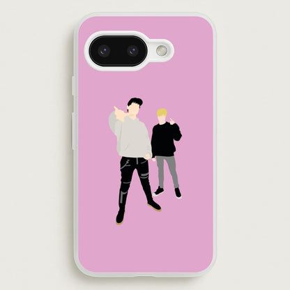 Standing - S & C  - Sam And Colby Phone Case for Google Pixel 9a