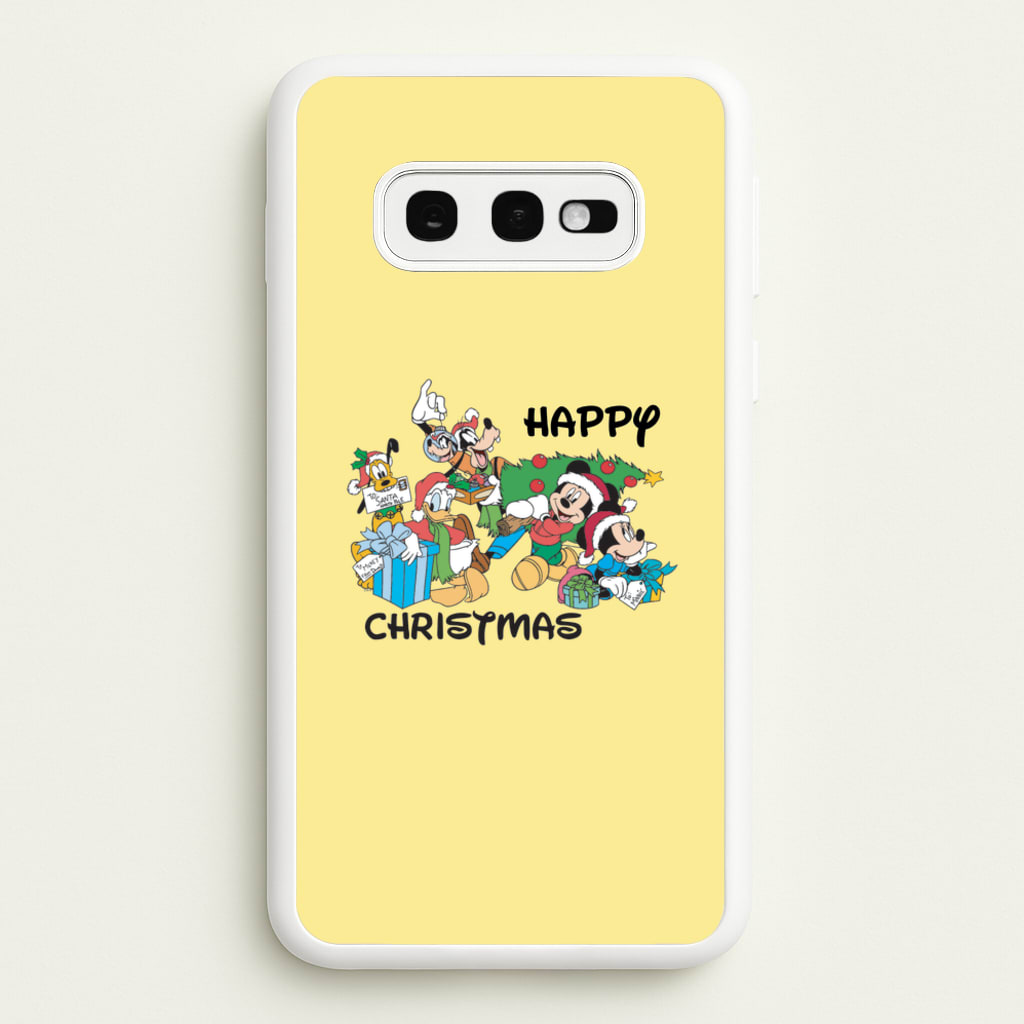 Fairytale Happy Christmas  - Christmas Phone Case for Galaxy S10e