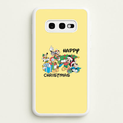 Fairytale Happy Christmas  - Christmas Phone Case for Galaxy S10e