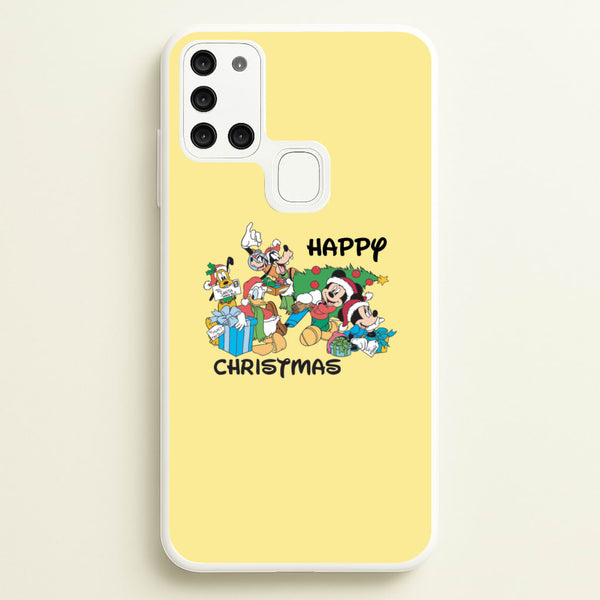 Fairytale Happy Christmas  - Christmas Phone Case for Galaxy A21s