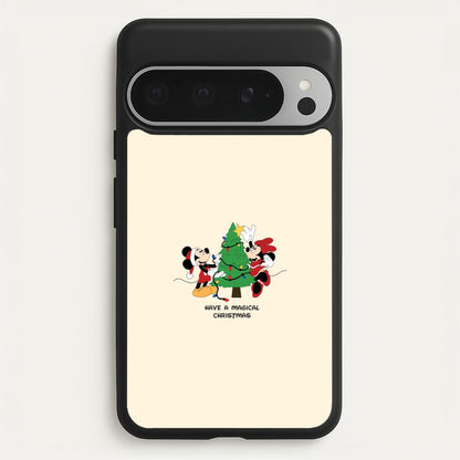 Festive Fairytale Mice - Christmas  - Christmas Phone Case for Google Pixel 9 Pro XL