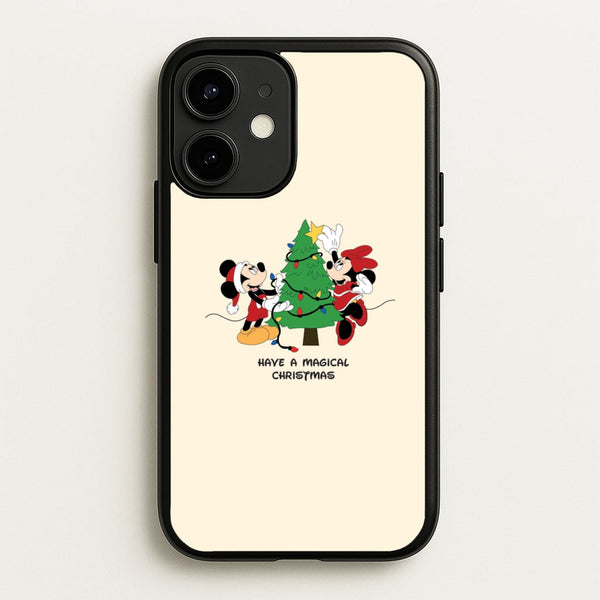 Festive Fairytale Mice - Christmas  - Christmas Phone Case for iPhone 12 Mini
