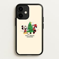 Festive Fairytale Mice - Christmas  - Christmas Phone Case for iPhone 12 / 12 Pro