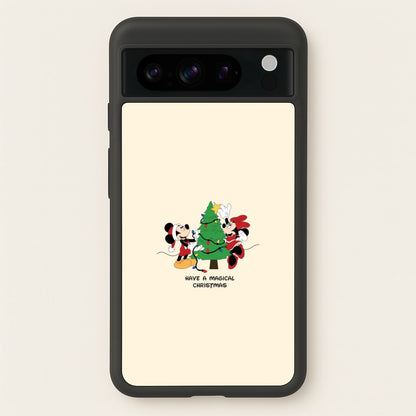 Festive Fairytale Mice - Christmas  - Christmas Phone Case for Google Pixel 8 Pro