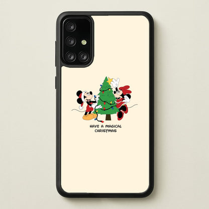 Festive Fairytale Mice - Christmas  - Christmas Phone Case for Galaxy A71