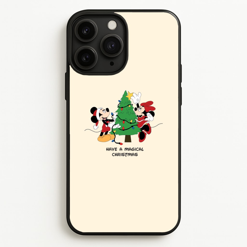 Festive Fairytale Mice - Christmas  - Christmas Phone Case for iPhone 11 Pro