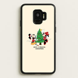 Festive Fairytale Mice - Christmas  - Christmas Phone Case for Galaxy S9
