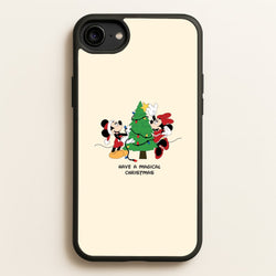 Festive Fairytale Mice - Christmas  - Christmas Phone Case for iPhone 6 / 7 / 8 / SE