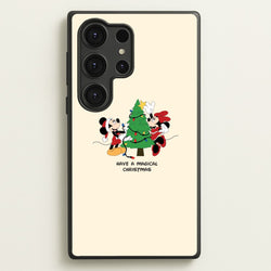 Festive Fairytale Mice - Christmas  - Christmas Phone Case for Galaxy S25 Ultra