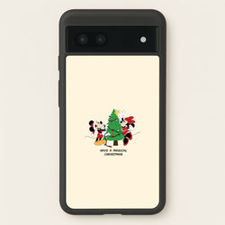 Festive Fairytale Mice - Christmas  - Christmas Phone Case for Google Pixel 6a