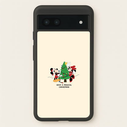 Festive Fairytale Mice - Christmas  - Christmas Phone Case for Google Pixel 6a