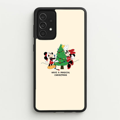 Festive Fairytale Mice - Christmas  - Christmas Phone Case for Galaxy A52 / A52s