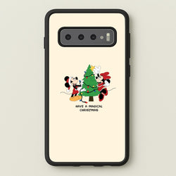 Festive Fairytale Mice - Christmas  - Christmas Phone Case for Galaxy S10 Plus