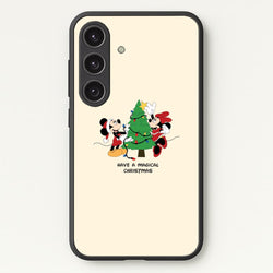 Festive Fairytale Mice - Christmas  - Christmas Phone Case for Galaxy S25 Plus