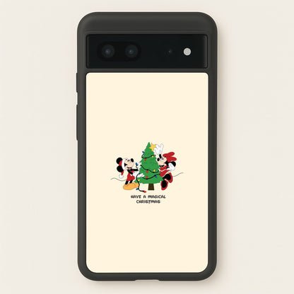Festive Fairytale Mice - Christmas  - Christmas Phone Case for Google Pixel 7