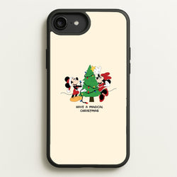 Festive Fairytale Mice - Christmas  - Christmas Phone Case for iPhone 6 Plus / 7 Plus / 8 Plus