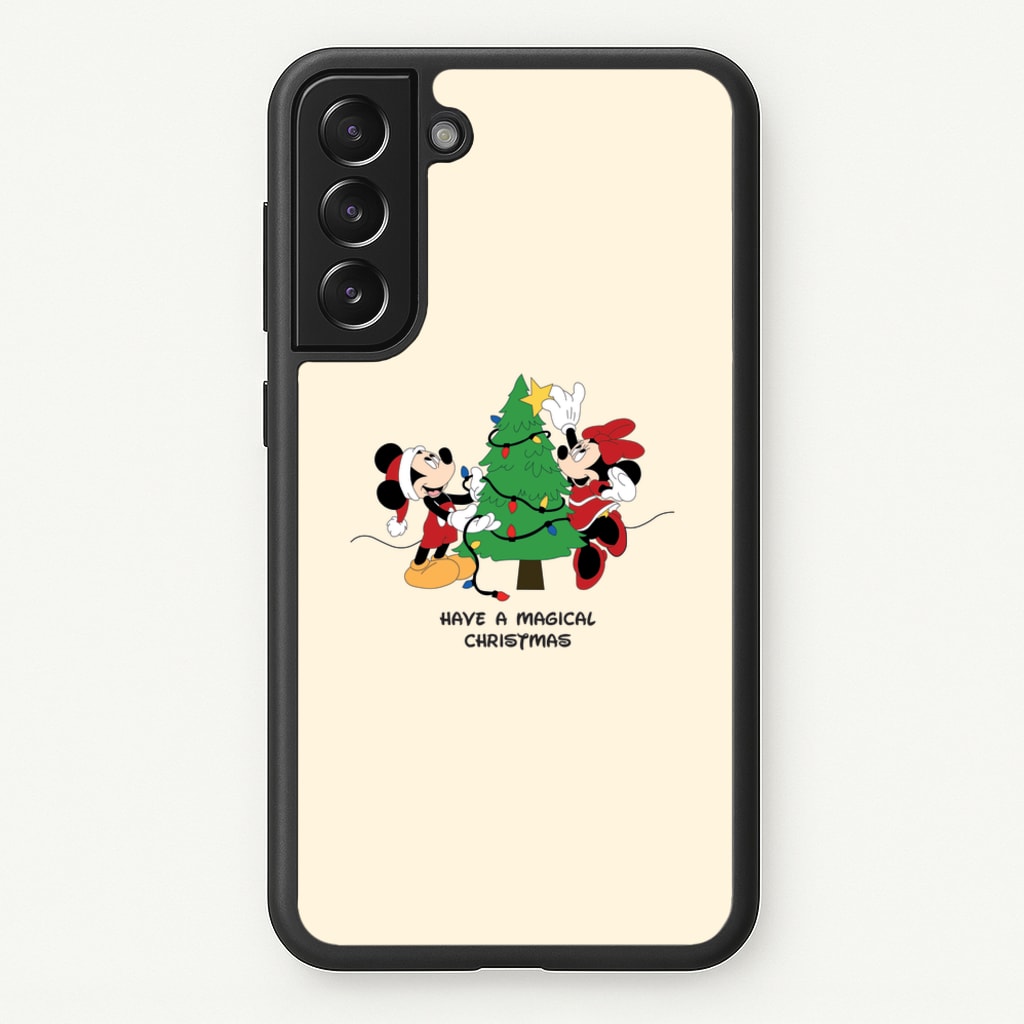 Festive Fairytale Mice - Christmas  - Christmas Phone Case for Galaxy S21FE