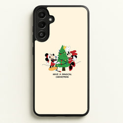 Festive Fairytale Mice - Christmas  - Christmas Phone Case for Galaxy A36