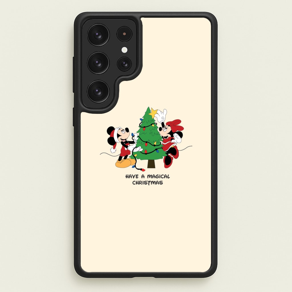 Festive Fairytale Mice - Christmas  - Christmas Phone Case for Galaxy S22 Ultra