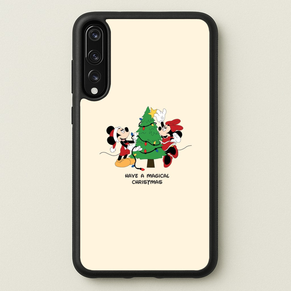 Festive Fairytale Mice - Christmas  - Christmas Phone Case for Huawei P20 Pro
