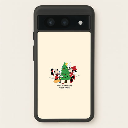 Festive Fairytale Mice - Christmas  - Christmas Phone Case for Google Pixel 8a