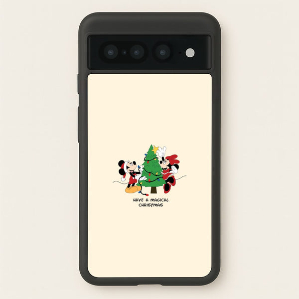 Festive Fairytale Mice - Christmas  - Christmas Phone Case for Google Pixel 7 Pro