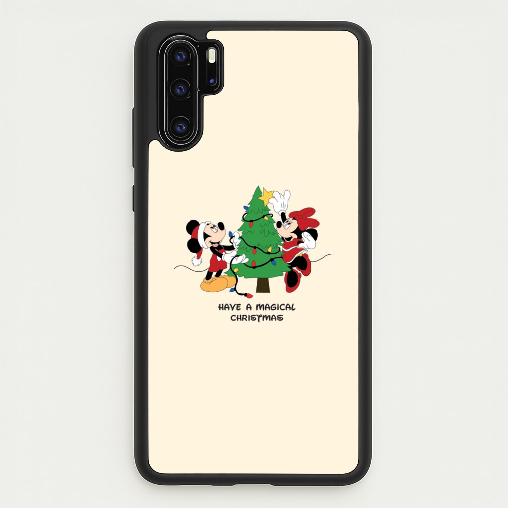 Festive Fairytale Mice - Christmas  - Christmas Phone Case for Huawei P30 Pro