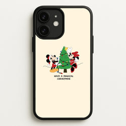 Festive Fairytale Mice - Christmas  - Christmas Phone Case for iPhone 11