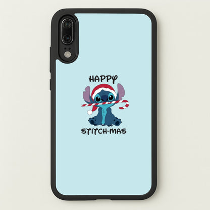 Happy Blue Alienmas - Christmas  - Christmas Phone Case for Huawei P20