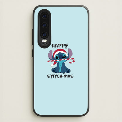 Happy Blue Alienmas - Christmas  - Christmas Phone Case for Huawei P30